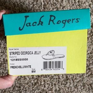 NWT JACK ROGERS GEORGICA JELLY
